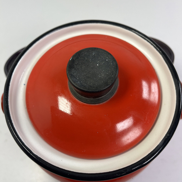 Enamel Kettle Finel Kaj Franck Arabia "Kehrä" Coffee /Tea Pot Finland **READ - Picture 4 of 16